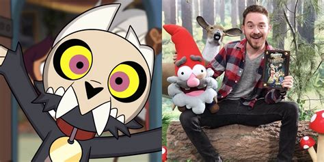 king the owl house|the owl house behind voice actors.